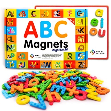 Shop Pixel Premium Magnetic Letters Set - Fun Learning Toy