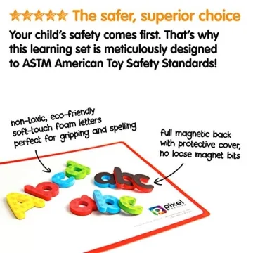 Shop Pixel Premium Magnetic Letters Set - Fun Learning Toy