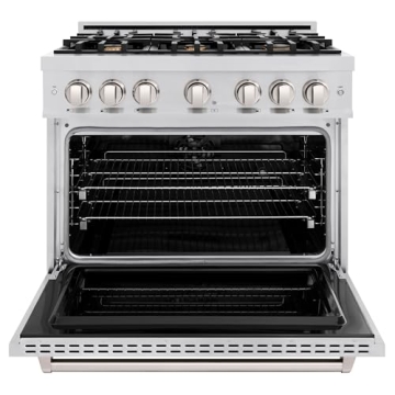 ZLINE Classic Dual Fuel Range with Brass Burners