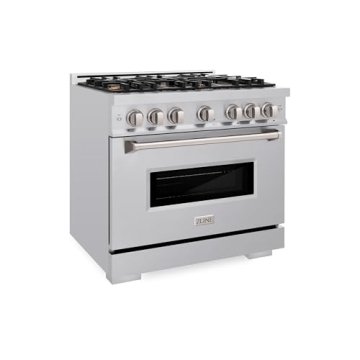 ZLINE Classic Dual Fuel Range with Brass Burners