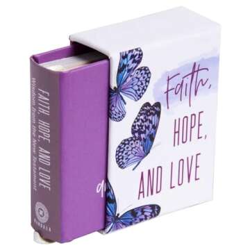 Faith, Hope, and Love: Tiny Book of Inspiration and Reflection