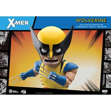 Beast Kingdom Marvel Comics X-Men Wolverine Egg Attack EAA-066 Action Figure