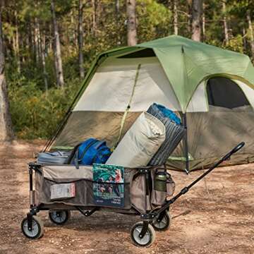 TIMBER RIDGE Collapsible Wagon Cart for All Your Needs