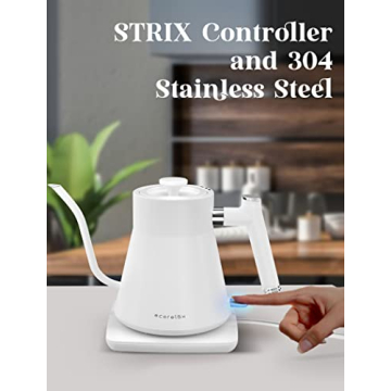 ECORELAX Gooseneck Electric Kettle for Coffee and Tea