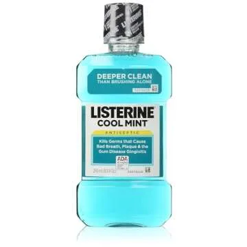 Listerine Antiseptic Mouthwash Coolmint - Freshness in Every Drop