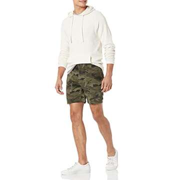 Amazon Essentials Men's Pullover Hoodie, Long-Sleeve Slub Thermal, Ivory, X-Large (Previously GoodThreads)