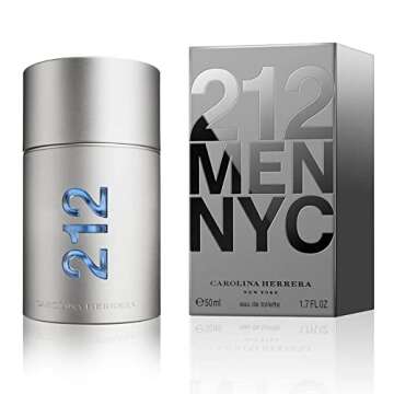 Carolina Herrera 212 Men Fragrance For Men - Timeless Scent - Warm Sandalwood - Fresh Notes & 212 Sexy By For Women. Eau De Parfum Spray 3.4 Ounce