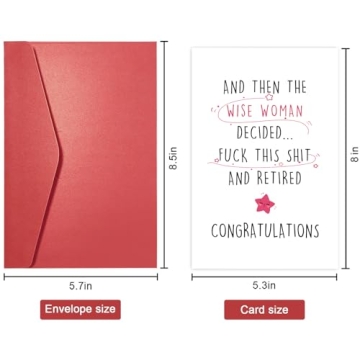 Funny Retirement Card for Women - SuperShunhu