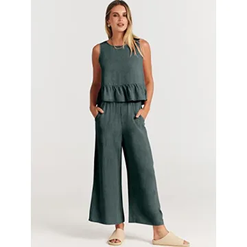 Chic ANRABESS Women Summer Outfit Two Piece Set - Perfect Fit!