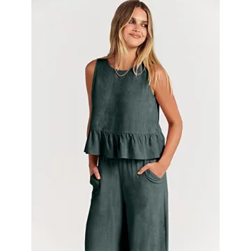 Chic ANRABESS Women Summer Outfit Two Piece Set - Perfect Fit!