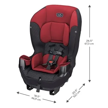 Evenflo Sonus 65 Convertible Car Seat for Comfort & Safety