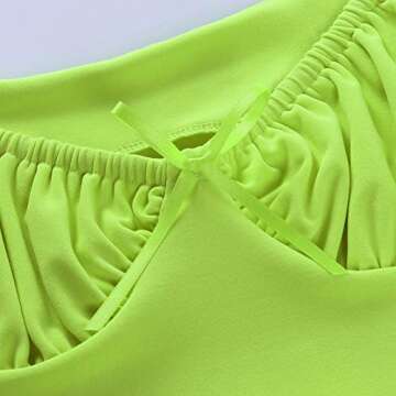 Abardsion Women's Sleeveless Strappy Basic Crop Tank Top for Women Summer