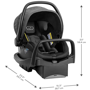 Evenflo Pivot Suite Travel System with LiteMax Car Seat