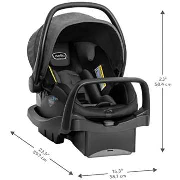 Evenflo Pivot Suite Travel System with LiteMax Car Seat