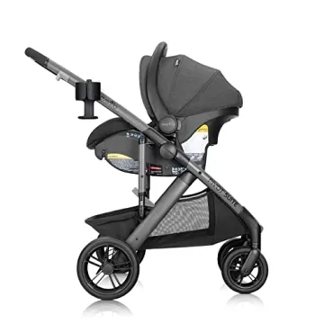 Evenflo Pivot Suite Travel System with LiteMax Car Seat
