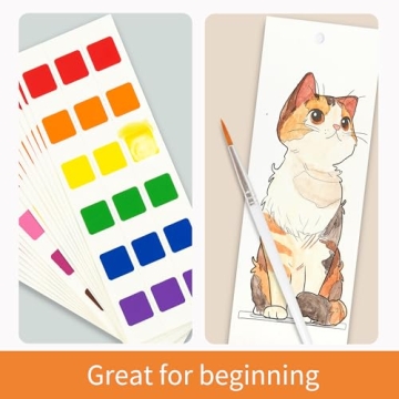 COIPLAY 648 Color Blocks Watercolor Paint Set for All Ages