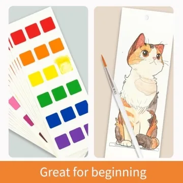 COIPLAY 648 Color Blocks Watercolor Paint Set for All Ages