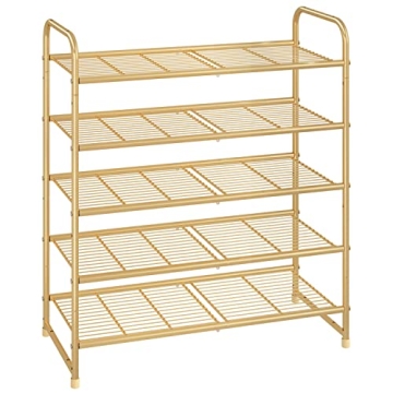 Simple Trending Shoe Rack 5-Tier Stackable Storage Solution