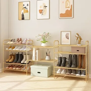 Simple Trending Shoe Rack 5-Tier Stackable Storage Solution