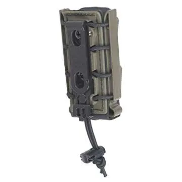 Black with OD Green Soft Shell Scorpion -Tall- Pistol Mag Carrier with P2 Operator Belt Mount Clip 1...