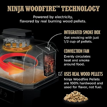 Ninja Woodfire Pro XL: 4-in-1 Outdoor Grill & Smoker