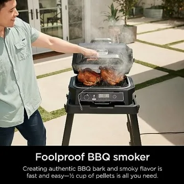 Ninja Woodfire Pro XL: 4-in-1 Outdoor Grill & Smoker