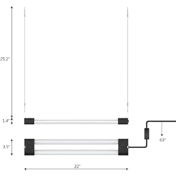 DYMOND BoostGro LED Grow Light Efficient Linkable Grow Light