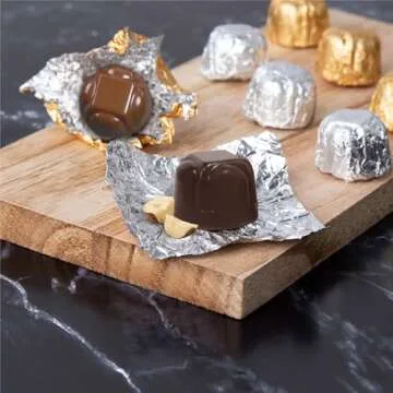 Astor Chocolate Hazelnut Vegan Truffle Box, 18 piece Belgian Chocolate Gift Set, Gourmet Non Dairy Candy, Kosher Pareve Candy, Christmas Valentines Day Birthday Holidays, Prime Holiday Delivery Basket