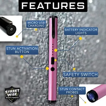 Streetwise Pain Pen Stun Gun - Compact Self Defense Tool
