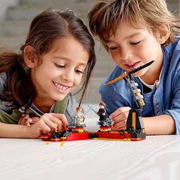 LEGO Star Wars Duel on Mustafar Set for Young Builders