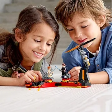 LEGO Star Wars Duel on Mustafar Set for Young Builders