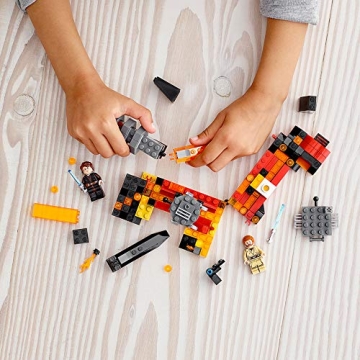 LEGO Star Wars Duel on Mustafar Set for Young Builders