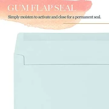 Invitation Envelopes, 120-Pack 4x6 Envelopes for Invitations, Pastel Colored Envelopes, A4, 4 1/4 x 6 1/4 Inches, 6 Colors