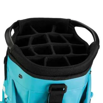 TaylorMade Golf CartLite Cart Bag - Lightweight & Stylish Miami Blue