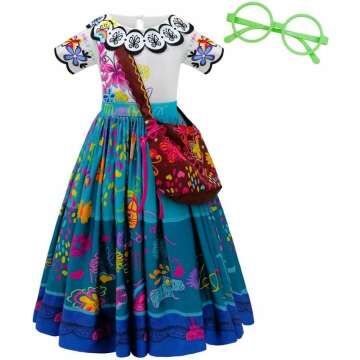 Dressy Daisy Magical Family Girls Maribel Isabella Costume with Accessories