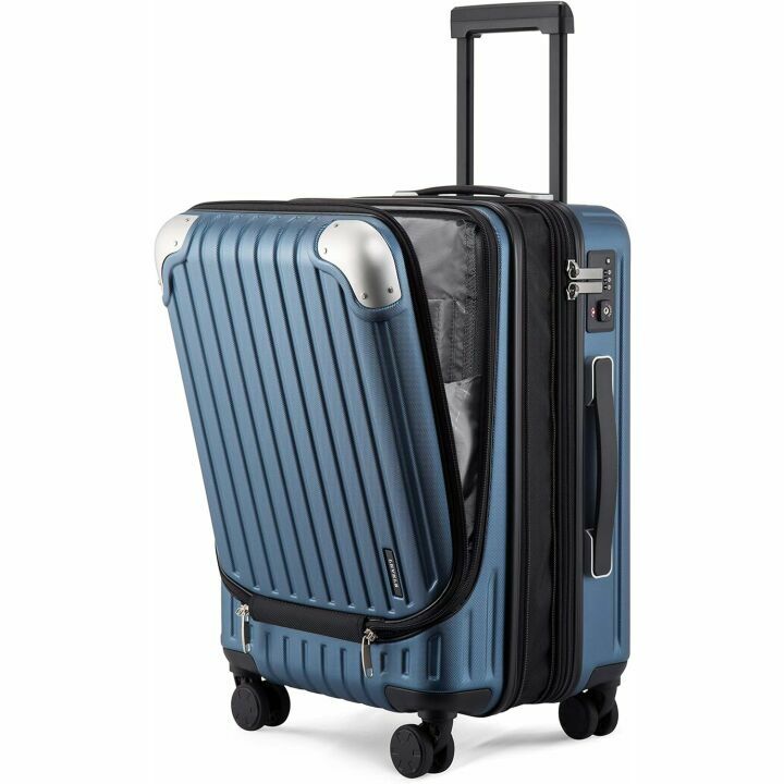 LEVEL8 Grace Expandable Carry On - 20 Inch Airline Approved