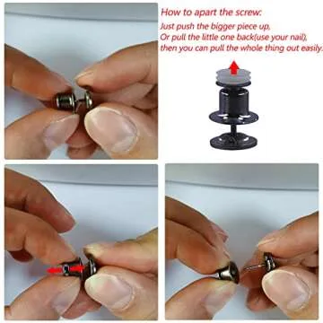 Urmspst Adjustable Waist Buckle Set for Perfect Fit