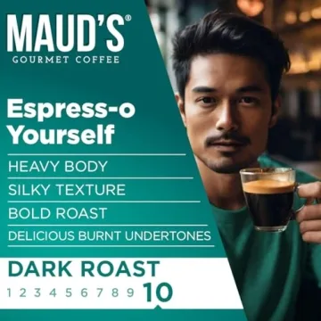 Maud's Espresso Dark Roast Pods - 100% Arabica Coffee
