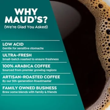 Maud's Espresso Dark Roast Pods - 100% Arabica Coffee