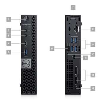 Dell OptiPlex 5060 Micro Desktop - Intel i5, 16GB RAM, 4K Ready