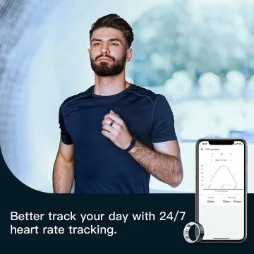 Fitiger Activity Tracker Smart Ring with Health Monitoring