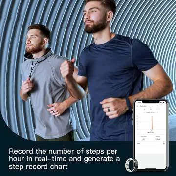 Fitiger Activity Tracker Smart Ring with Health Monitoring