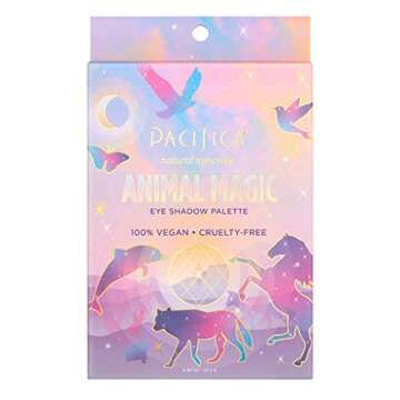 Pacifica Eyeshadow Palette – Animal Magic with Colorful Blendable Shades, Highly Pigmented Mineral...