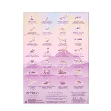 Pacifica Eyeshadow Palette – Animal Magic with Colorful Blendable Shades, Highly Pigmented Mineral Eyeshadow, Talc-Free, Vegan & Cruelty-Free, 0.89 oz (28 Shades)