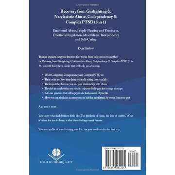 Recovery from Gaslighting & Narcissistic Abuse, Codependency & Complex PTSD (3 in 1): Emotional Abus...
