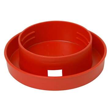 Little Giant Miller 730 Quail Base - Safe Watering Solution for Chicks