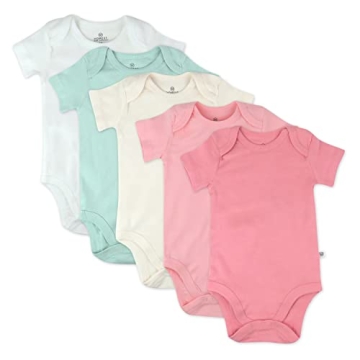 HonestBaby Organic Cotton Bodysuits - Perfect for Gifts