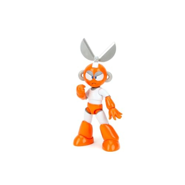 Jada Mega Man 4" Cut Man - 1:12 Scale Action Figure, Wave 2 – Over 15 Points of Articulation, Alte...