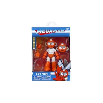 Jada Toys Mega Man 4" Cut Man Action Figure with Accessories