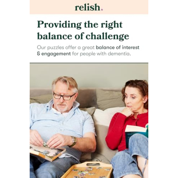 Engaging Relish 63 Piece Farmers Market Puzzle for Seniors